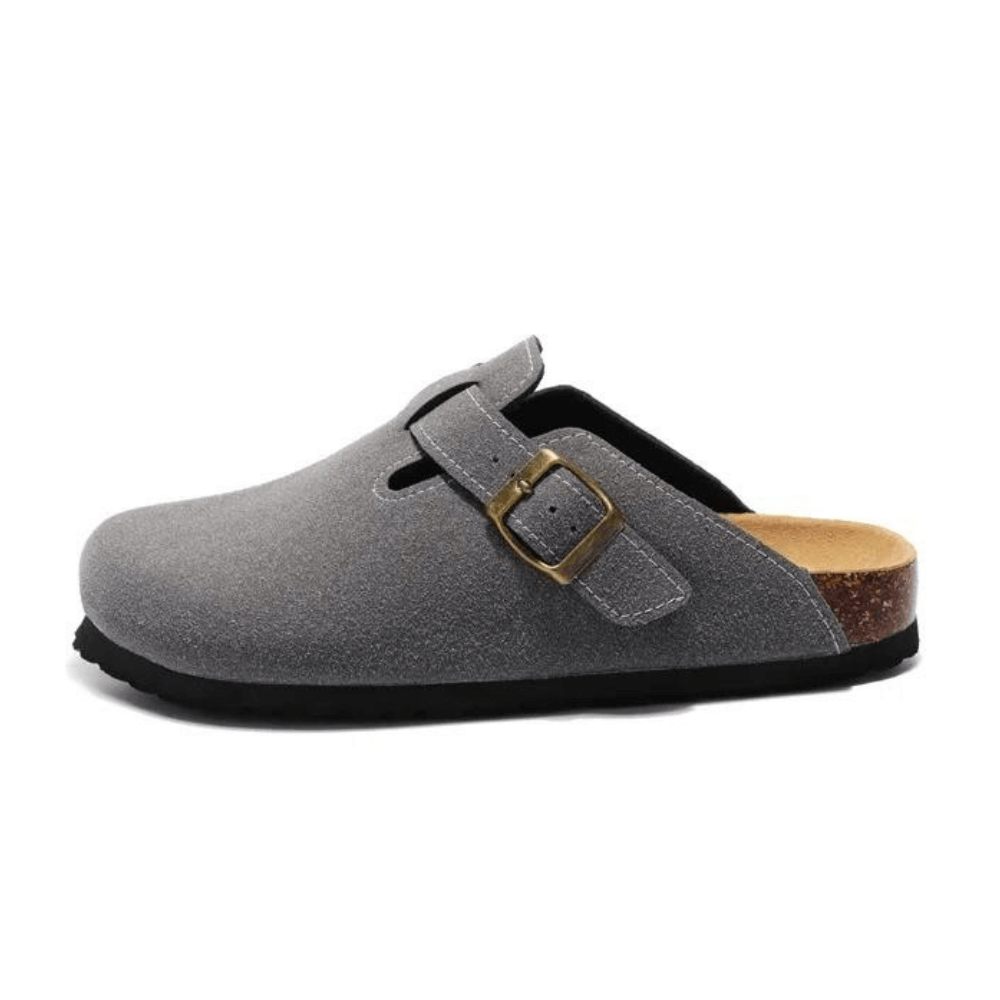 Clog Boston - Cinza Escuro