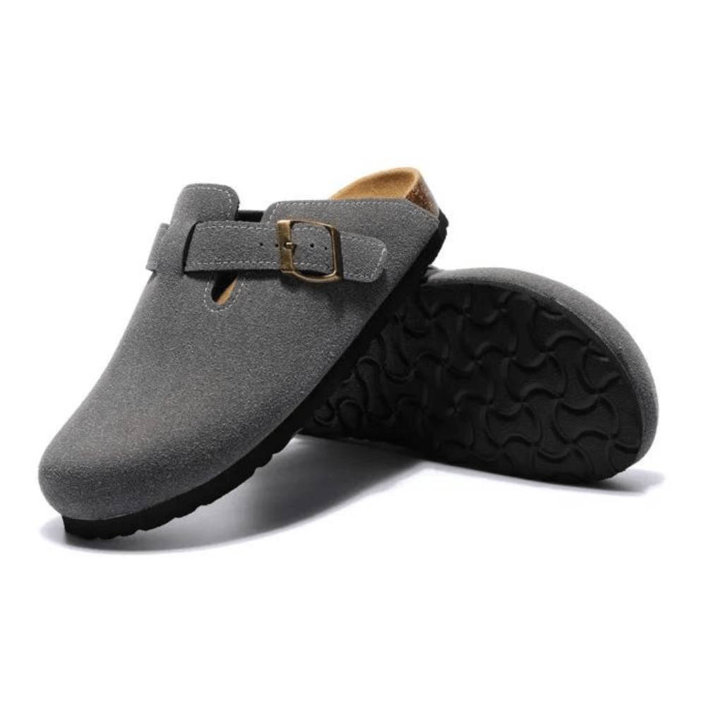 Clog Boston - Cinza Escuro