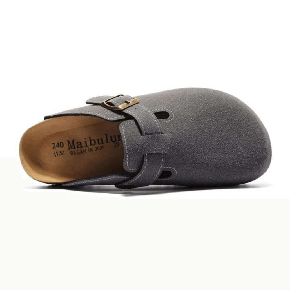 Clog Boston - Cinza Escuro