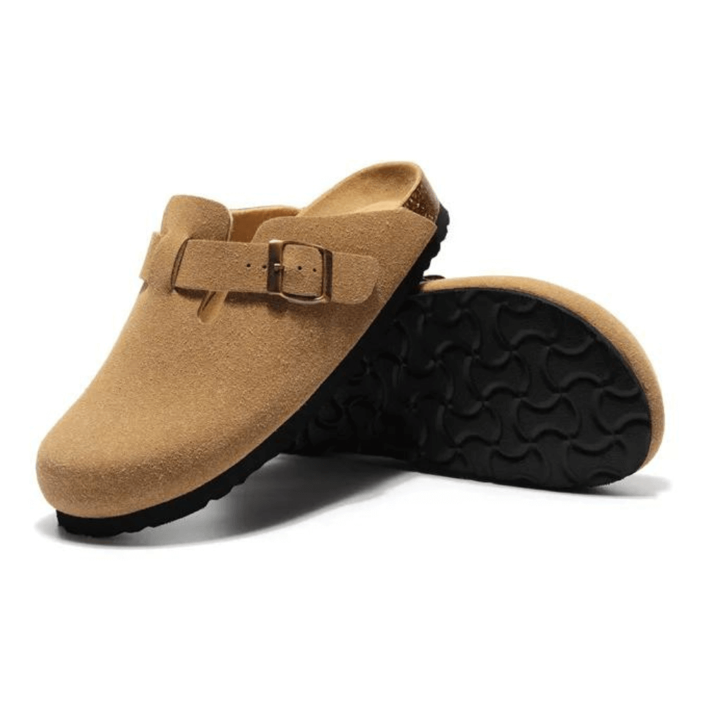 Clog Boston - Marrom Claro