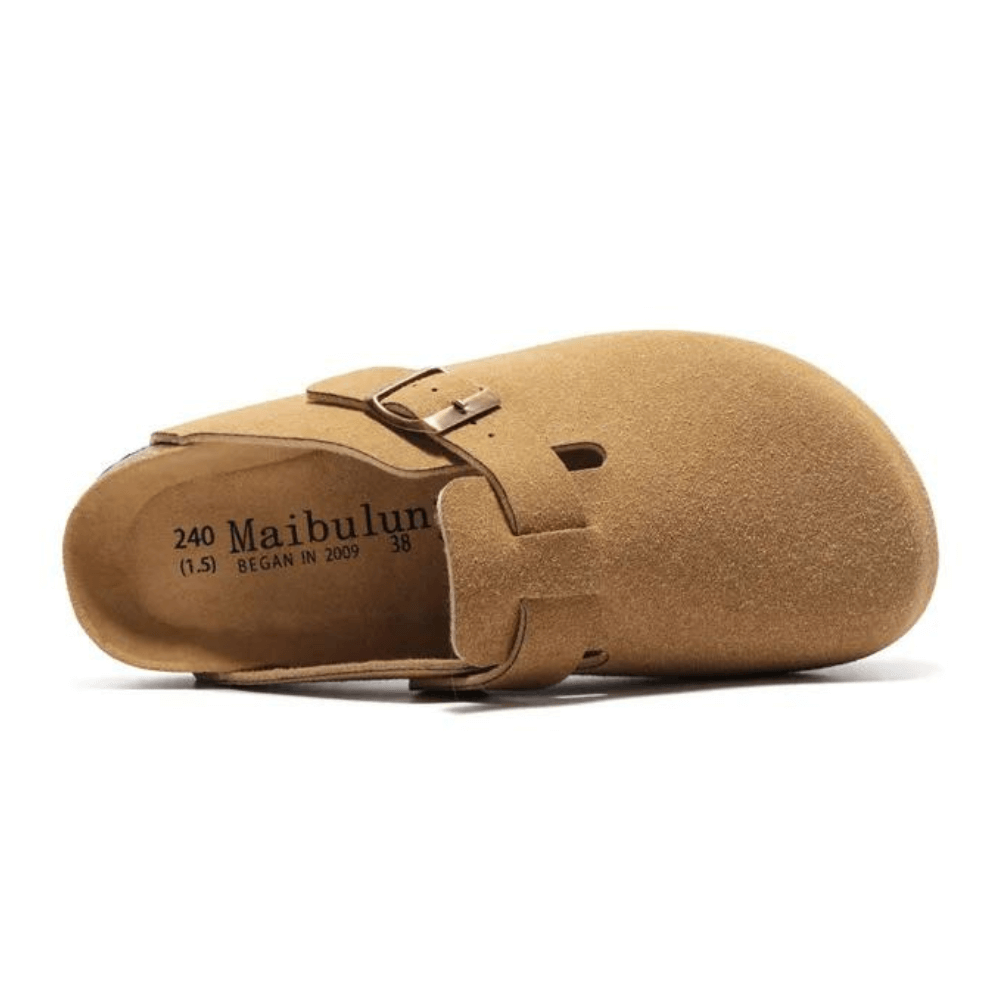 Clog Boston - Marrom Claro
