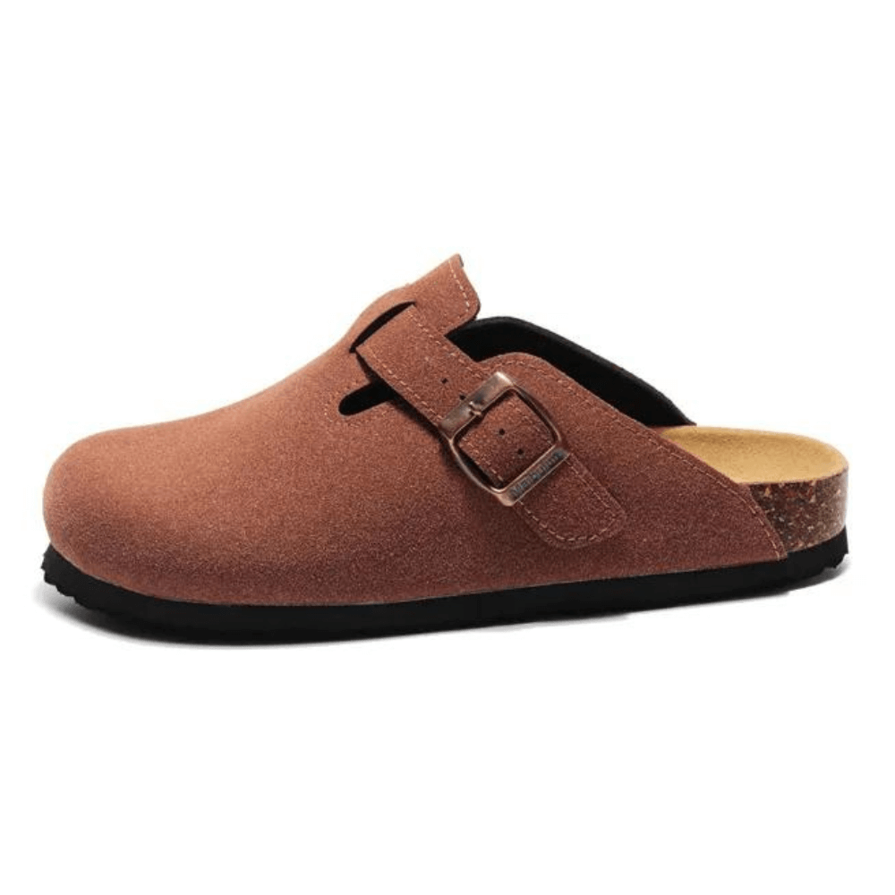 Clog Boston - Vermelho Castanho