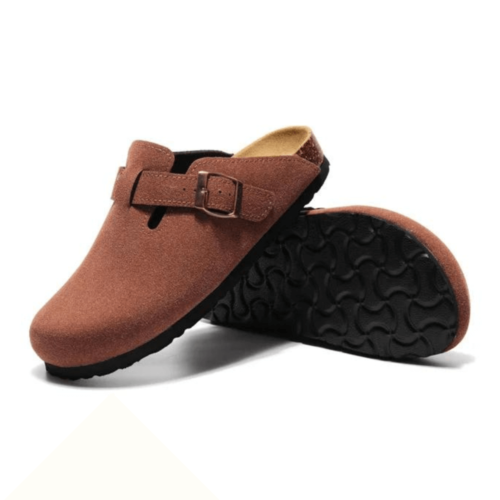 Clog Boston - Vermelho Castanho