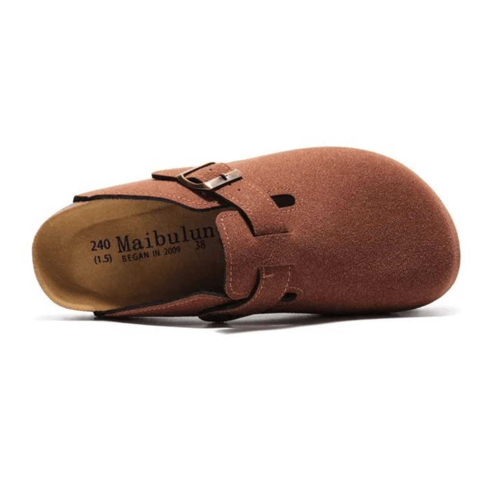 Clog Boston - Vermelho Castanho