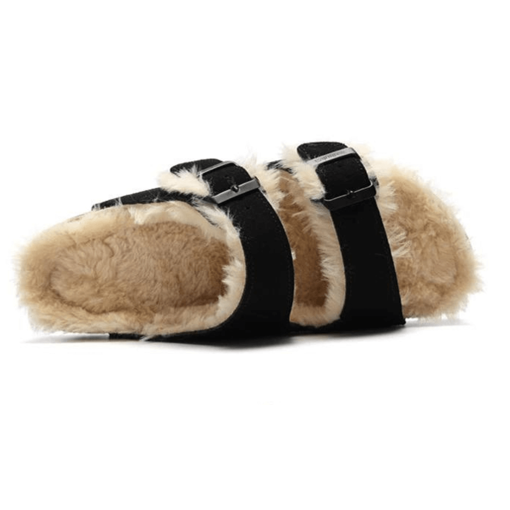 Sandália Fluffy - Preto